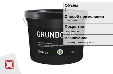 Грунтовка Colorex 5 л силикатная в Атырау