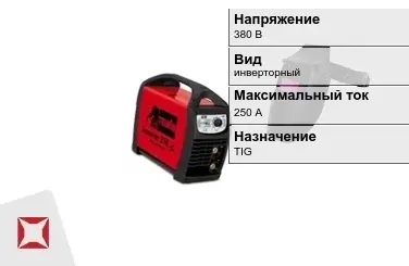 Сварочный аппарат Telwin 250 А TIG в Атырау